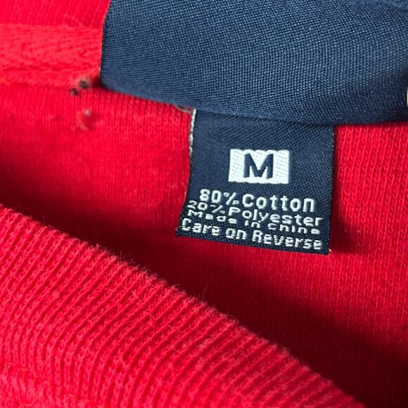 OHIO STATE Sweatshirt Adult M Buckeyes OSU University Columbus OH Fleece Red - Picture 10 of 13